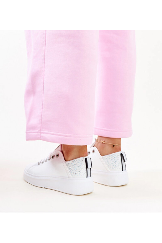 Valge-hõbedased sneakersid... Valge-hõbedased sneakersid...