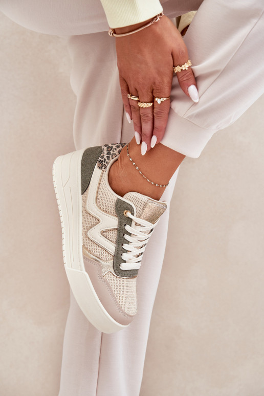 spordijalatsid Pealiste omad platvormiga leopardimustriga Rohelist värvi Lorori spordijalatsid Pealiste omad platvormiga leopardimustriga Rohelist värvi Lorori