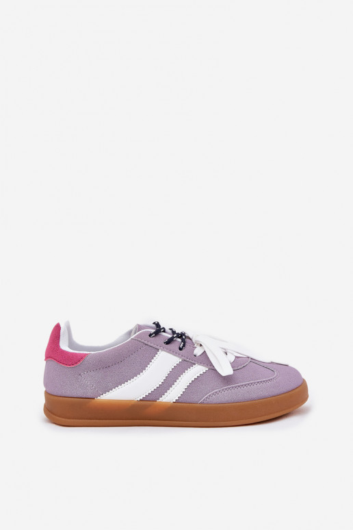Sellel ondal Sneakers tüüpi jalanõud Pealiste omad Z Podsisseójnym Paeladm Violetne värv Ventus