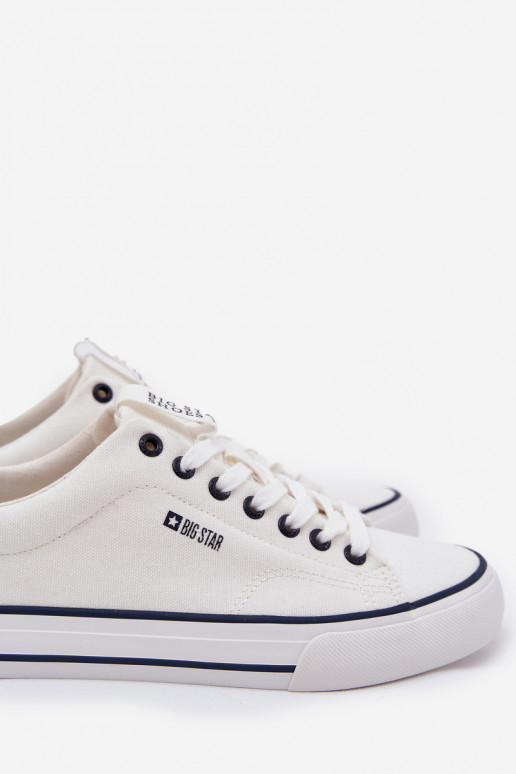 Madal Meeste vabaaja jalatsid Big Star NN174017 Valge