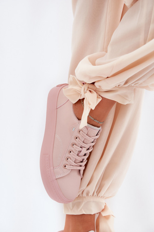 naiste saapad platvormiga eko-nahast Big Star RR274A294 Tumeroosad värvi naiste saapad platvormiga eko-nahast Big Star RR274A294 Tumeroosad värvi