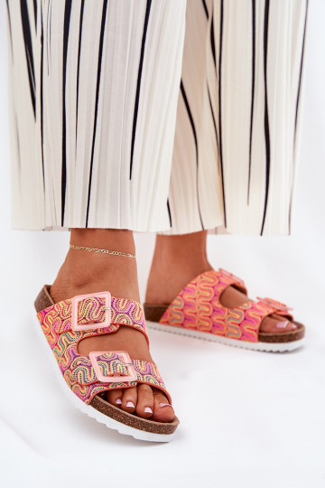 naiste plätud neetide ja pandlaga Ja sära S.Barski RB51-006 oranži värvi