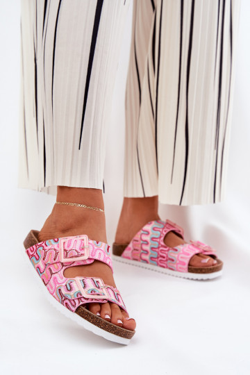 naiste plätud neetide ja pandlaga Ja sära S.Barski RB51-006 Tumeroosad värvi