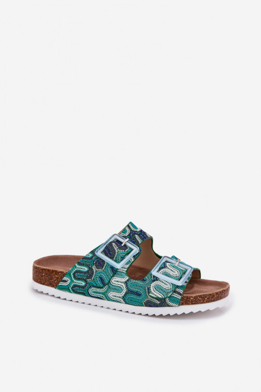 naiste plätud neetide ja pandlaga Ja sära S.Barski RB51-006 Rohelist värvi naiste plätud neetide ja pandlaga Ja sära S.Barski RB51-006 Rohelist värvi