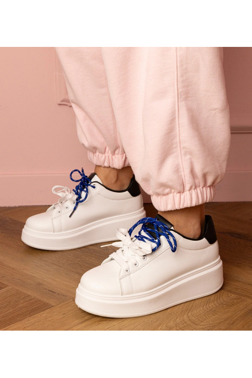 Valged spordisneakersid platvormil Kler