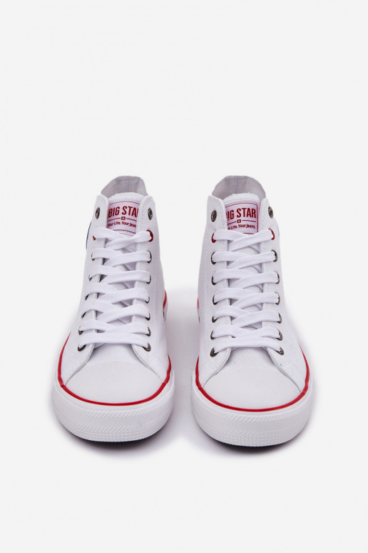 Riidest Tavalised meeste jalanõud Big Star NN174305 HI-POLY SYSTEM valget värvi