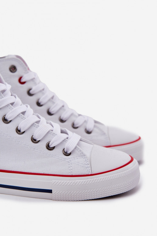 Riidest Tavalised meeste jalanõud Big Star NN174305 HI-POLY SYSTEM valget värvi