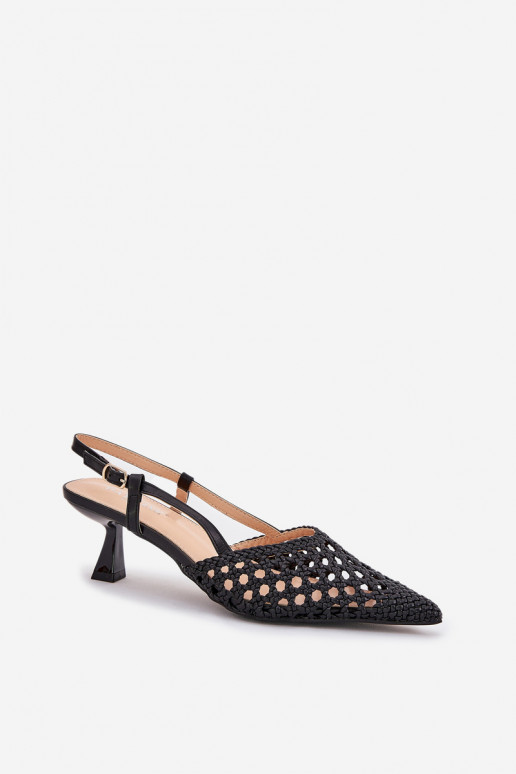 kõrge kontsaga Ze Szpiczastym Noskiem I Odkrytą Piętą msuud Umirana