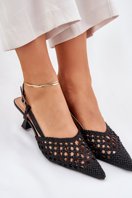 kõrge kontsaga Ze Szpiczastym Noskiem I Odkrytą Piętą msuud Umirana