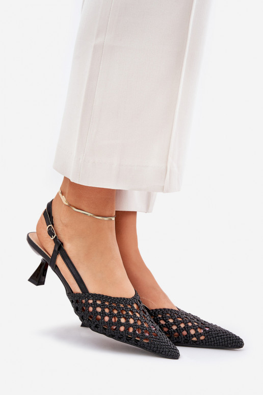 kõrge kontsaga Ze Szpiczastym Noskiem I Odkrytą Piętą msuud Umirana