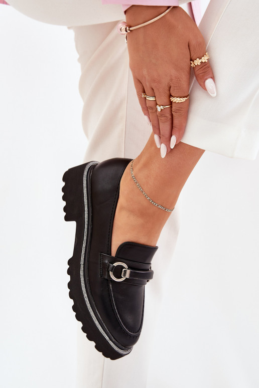 naiste mokassiinid Kaunistustega Cyrkoniami msuud Patina