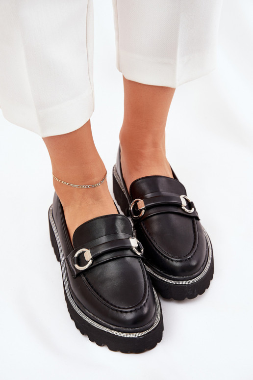 naiste mokassiinid Kaunistustega Cyrkoniami msuud Patina