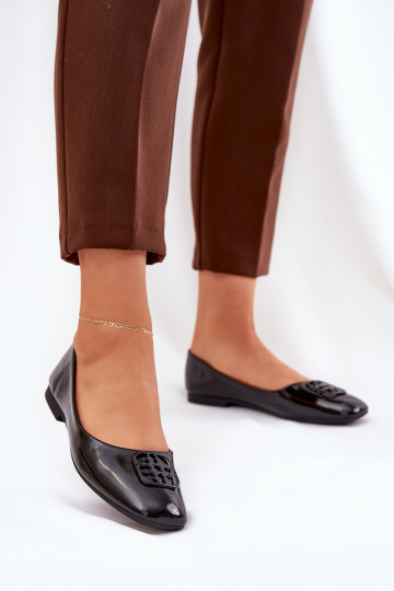 Laque Elegantsed Baleriinad Pealiste omad Koos Ornate Detalem Vinceza 17377 msuud