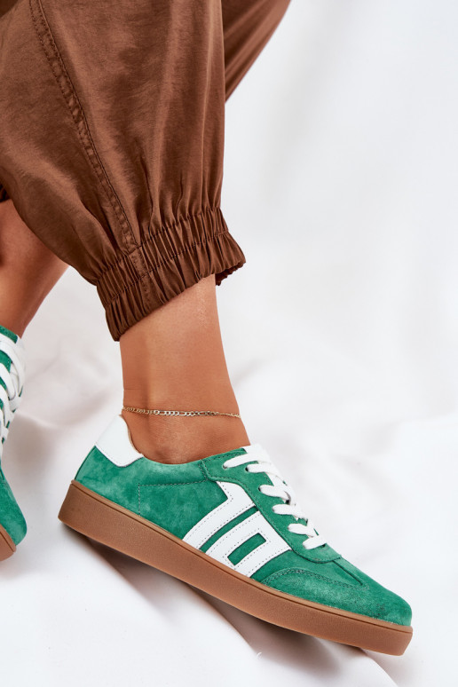 Sneakers tüüpi jalanõud spordijalatsid seemisnakhsed Vinceza 79517 Rohelist värvi Sneakers tüüpi jalanõud spordijalatsid seemisnakhsed Vinceza 79517 Rohelist värvi