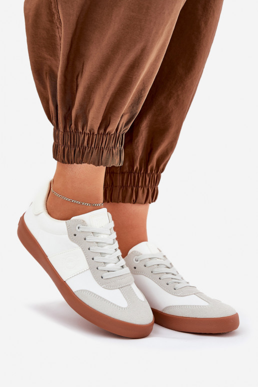 Sneakers tüüpi jalanõud Pealiste omad Big Star RR274371 Valget-Halli värvi