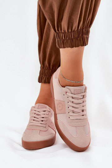 Sneakers tüüpi jalanõud Pealiste omad Big Star RR274373 Tumeroosad värvi 2