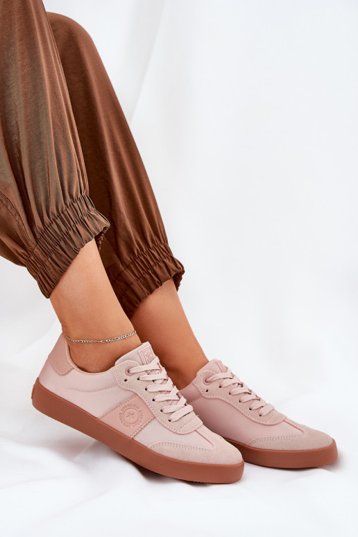 Sneakers tüüpi jalanõud Pealiste omad Big Star RR274373 Tumeroosad värvi