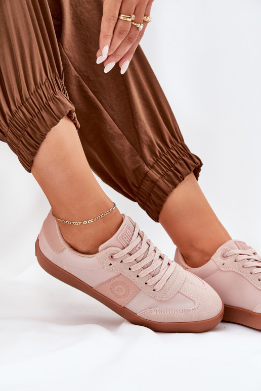 Sneakers tüüpi jalanõud Pealiste omad Big Star RR274373 Tumeroosad värvi