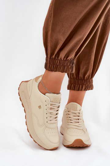 Valgus spordijalatsid Pealiste omad Big Star RR274630 HI-POLY SYSTEM beeži värvi