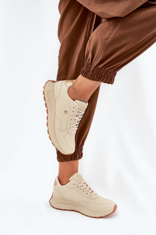 Valgus spordijalatsid Pealiste omad Big Star RR274630 HI-POLY SYSTEM beeži värvi