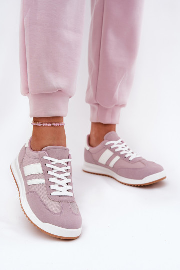 Sneakers tüüpi jalanõud Pealiste omad Z Eco Suedeu Violetne värv Sellel onrinils 2