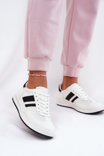 Sneakers tüüpi jalanõud Pealiste omad Z Eco Suedeu valget värvi Sellel onrinils