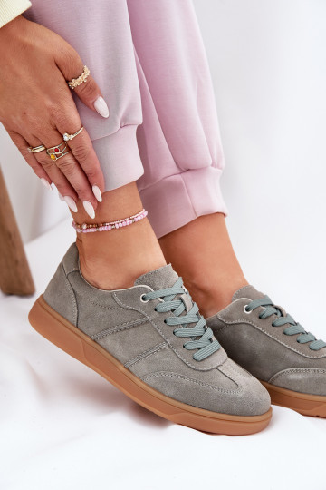 seemisnakhsed Sellel ondal Sneakers tüüpi jalanõud Pealiste omad Rohelist värvi Paliana