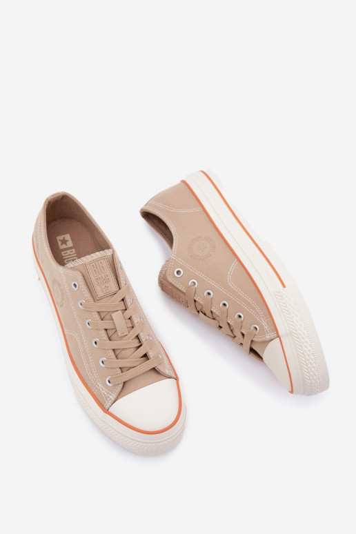 Tavalised meeste jalanõud platvormiga Big Star RR174323 beeži värvi