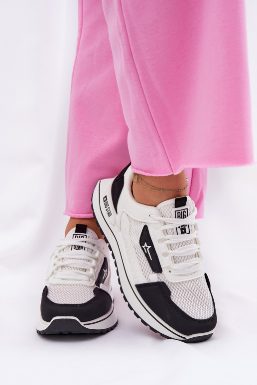 spordijalatsid Pealiste omad platvormiga Big Star RR274A223 HI-POLY SYSTEM Valget-msuud