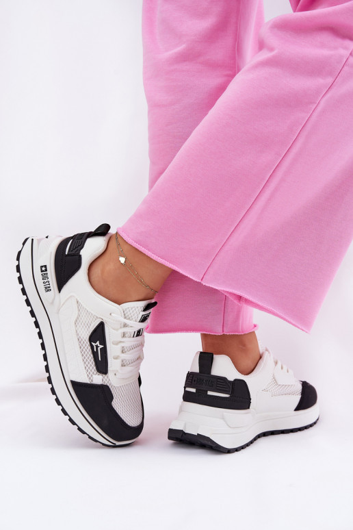 spordijalatsid Pealiste omad platvormiga Big Star RR274A223 HI-POLY SYSTEM Valget-msuud