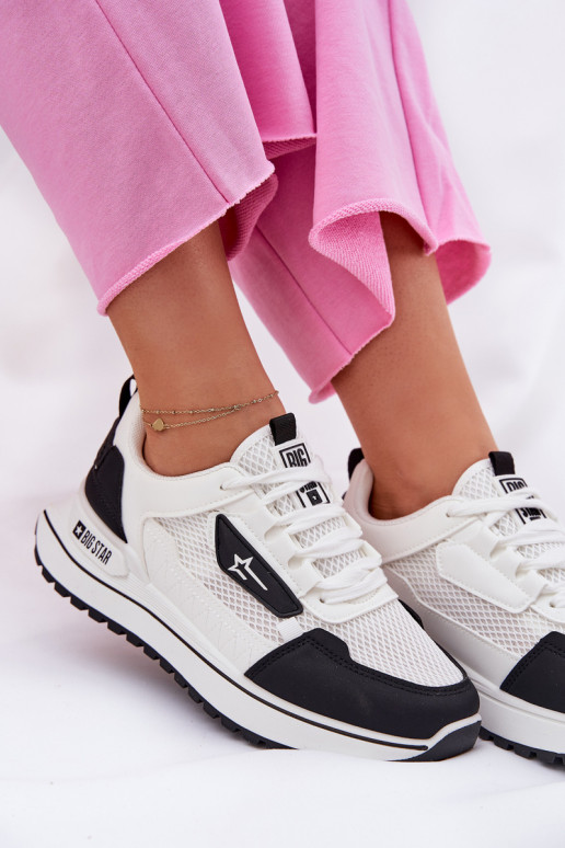 spordijalatsid Pealiste omad platvormiga Big Star RR274A223 HI-POLY SYSTEM Valget-msuud