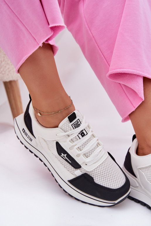 spordijalatsid Pealiste omad platvormiga Big Star RR274A223 HI-POLY SYSTEM Valget-msuud