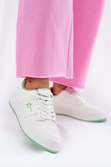 Sneakers tüüpi jalanõud Pealiste omad Big Star RR274A246 HI-POLY SYSTEM valget värvi