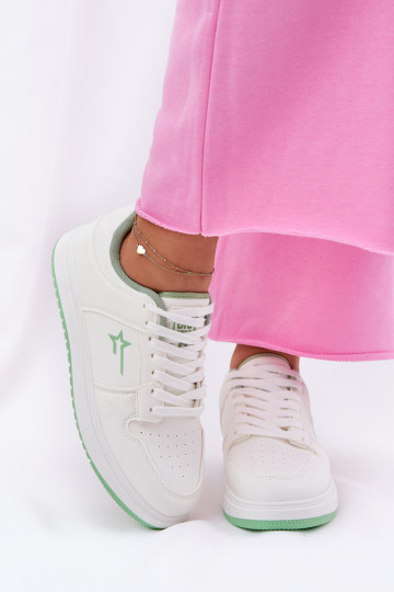 Sneakers tüüpi jalanõud Pealiste omad Big Star RR274A246 HI-POLY SYSTEM valget värvi 2