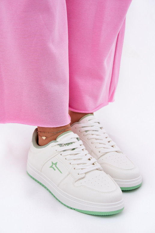 Sneakers tüüpi jalanõud Pealiste omad Big Star RR274A246 HI-POLY SYSTEM valget värvi Sneakers tüüpi jalanõud Pealiste omad Big Star RR274A246 HI-POLY SYSTEM valget värvi