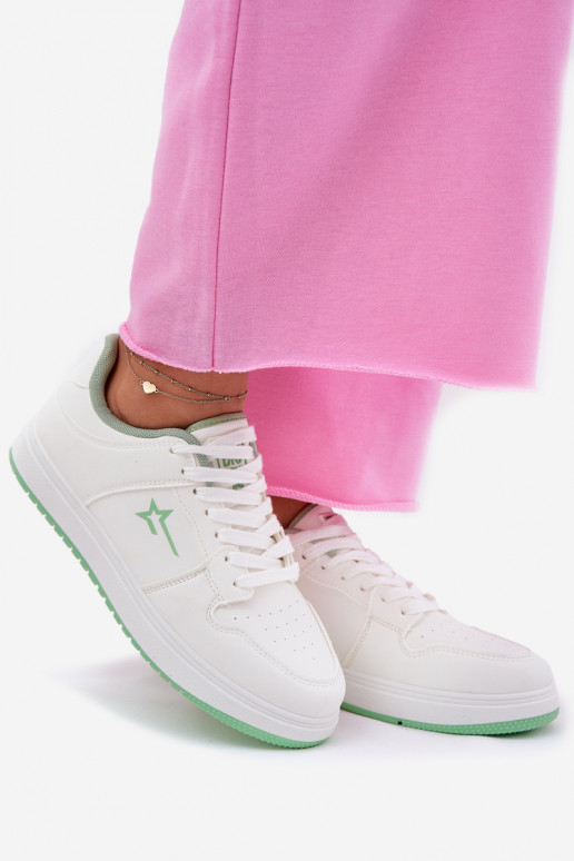 Sneakers tüüpi jalanõud Pealiste omad Big Star RR274A246 HI-POLY SYSTEM valget värvi Sneakers tüüpi jalanõud Pealiste omad Big Star RR274A246 HI-POLY SYSTEM valget värvi