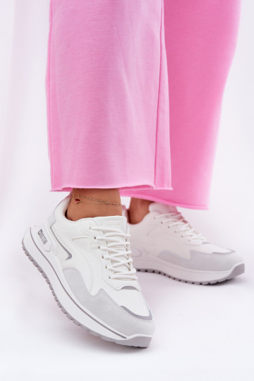 Sneakers tüüpi jalanõud Pealiste omad Big Star RR274A213 HI-POLY SYSTEM valget värvi