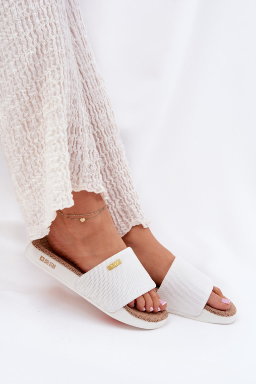 naiste plätud Big Star RR274A103 valget värvi