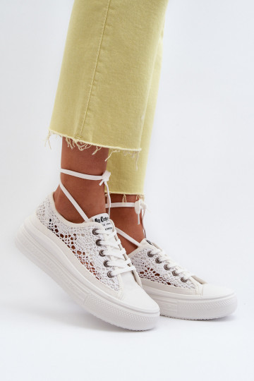 Pitsilised naiste saapad Lee Cooper LCIN-23-44-1617 valget värvi 2