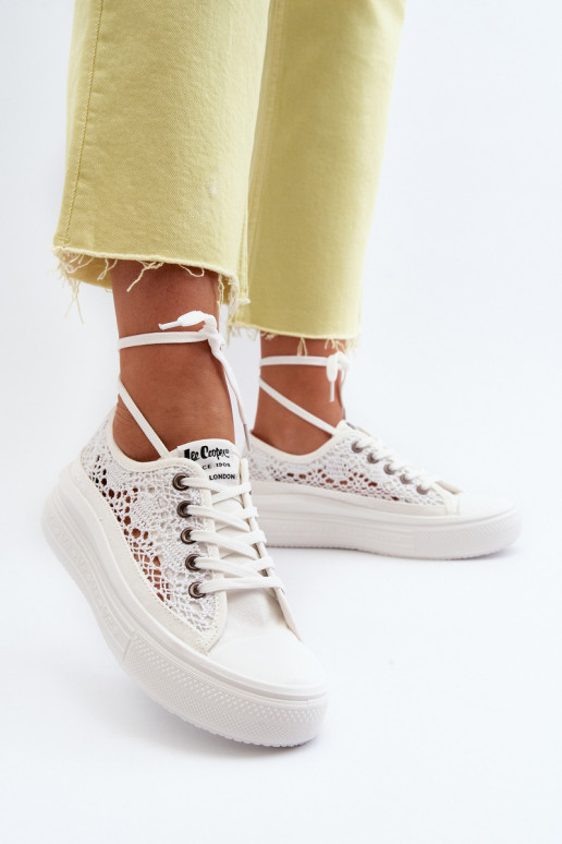 Pitsilised naiste saapad Lee Cooper LCIN-23-44-1617 valget värvi