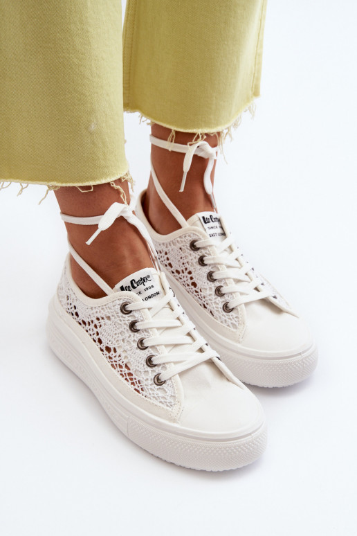 Pitsilised naiste saapad Lee Cooper LCIN-23-44-1617 valget värvi