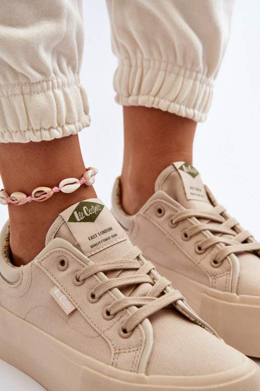 naiste saapad platvormiga Lee Cooper LCIN-24-31-2181 beeži värvi