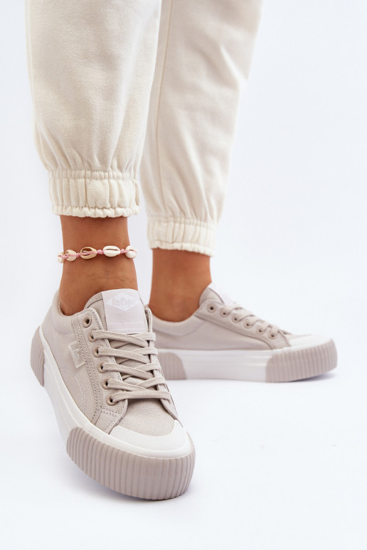 naiste saapad Paksu talla peal Lee Cooper LCIN-24-31-2178 Halli värvi