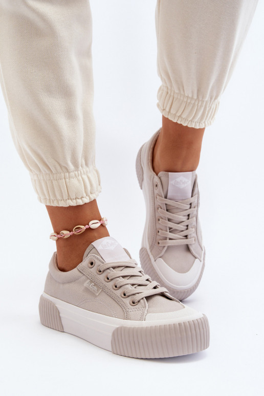 naiste saapad Paksu talla peal Lee Cooper LCIN-24-31-2178 Halli värvi