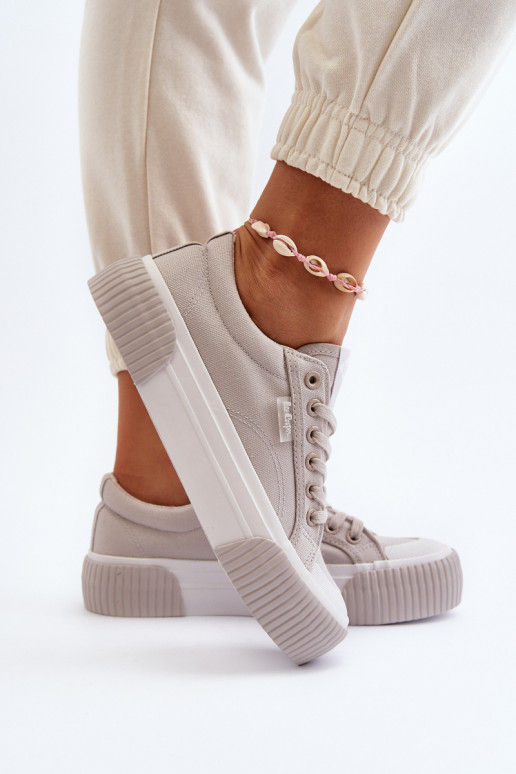 naiste saapad Paksu talla peal Lee Cooper LCIN-24-31-2178 Halli värvi