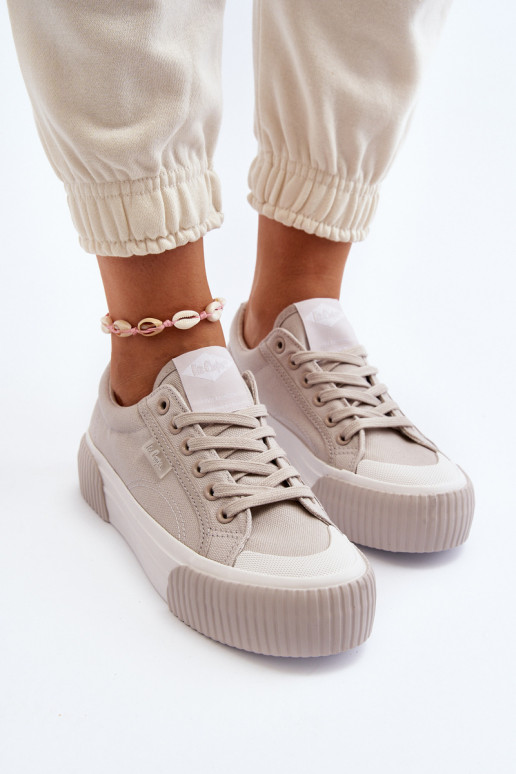 naiste saapad Paksu talla peal Lee Cooper LCIN-24-31-2178 Halli värvi