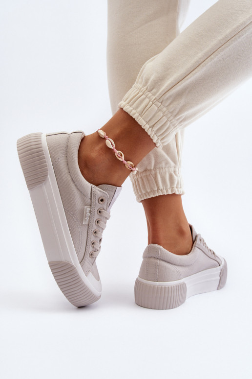 naiste saapad Paksu talla peal Lee Cooper LCIN-24-31-2178 Halli värvi