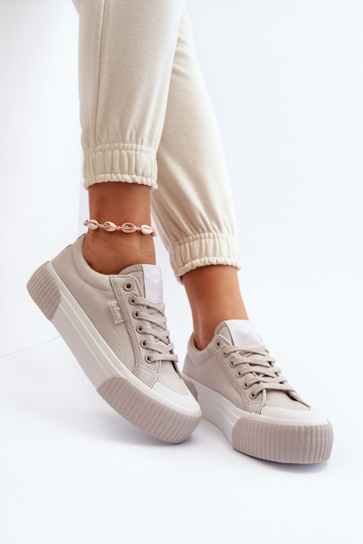 naiste saapad Paksu talla peal Lee Cooper LCIN-24-31-2178 Halli värvi