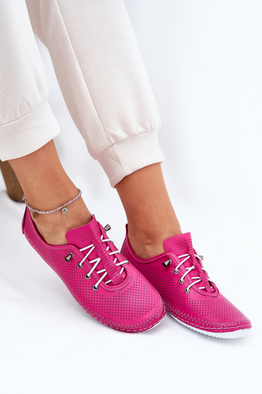 jalatsid Pealiste omad Valmistatud naturaalsest nahast Artiker 54C0830 Tumeroosad värvi