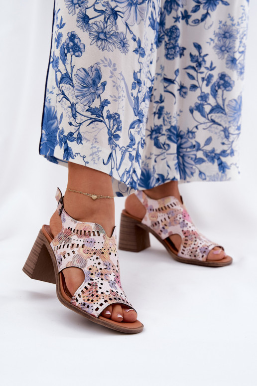 Ažuurne Pealistesandaalid Mitmevärvilised Tosine